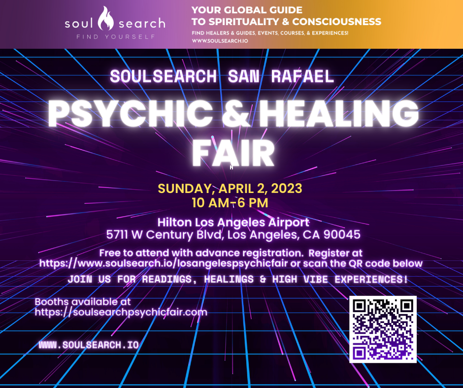 Psychic and Healing Fair Los Angeles Flyer