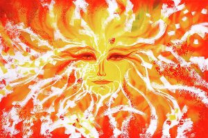 Painting: Motion of the Sun