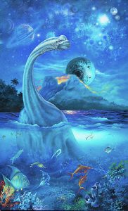 Painting: Sempiternal Dinosaurian